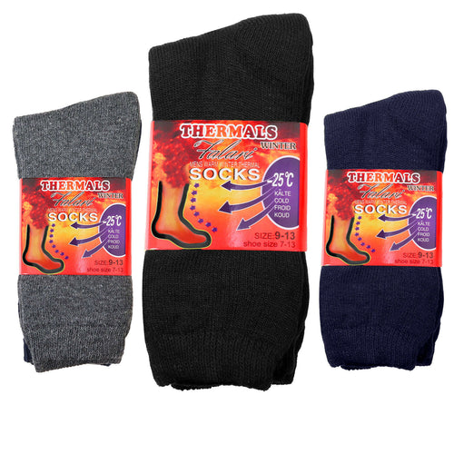 Polar Extreme Women's Moisture Wicking Thermal Socks Black/White