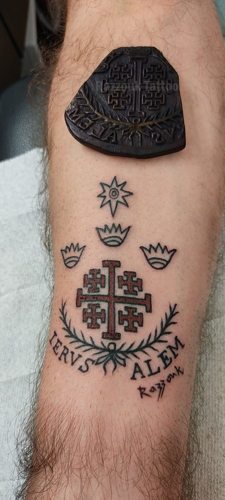 A cross to bare tattoos and tradition in Jerusalem