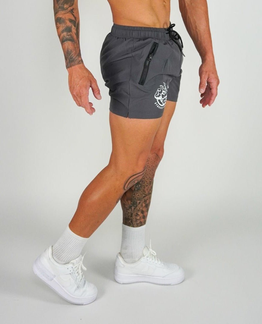 Little Black 5 Fitted Run Shorts