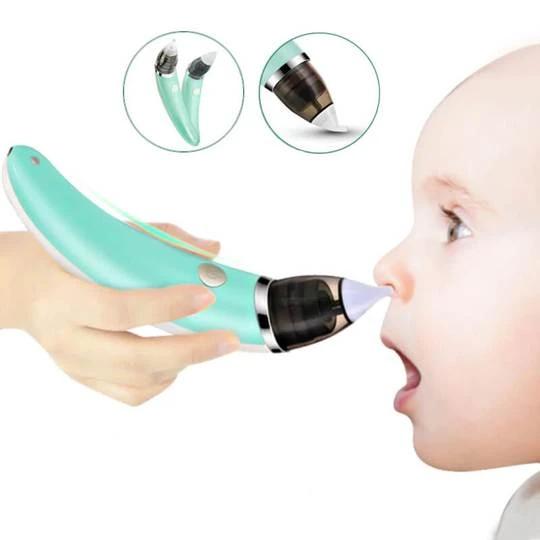 best way to suction baby nose