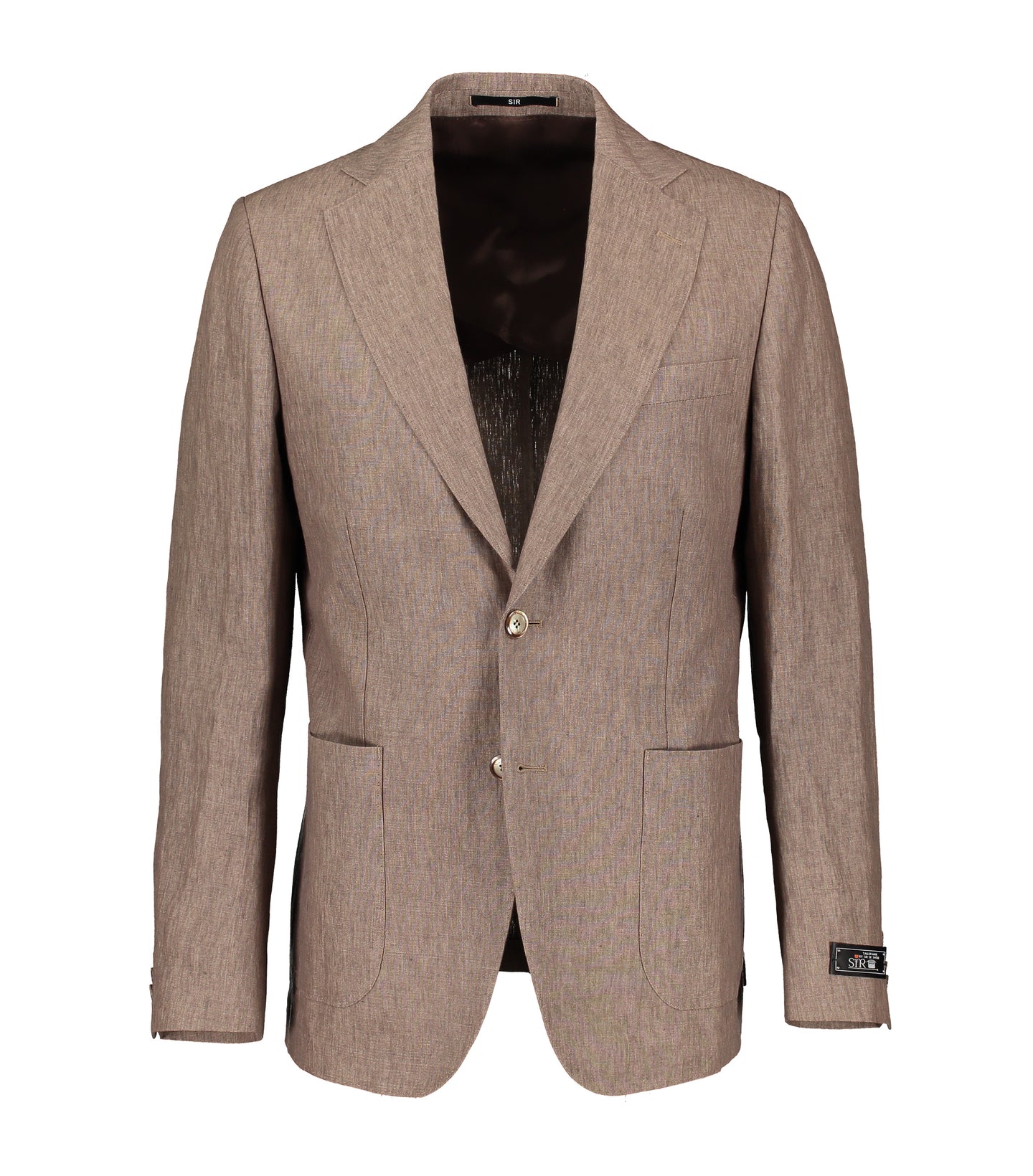 Ness Brown Linen Jacket