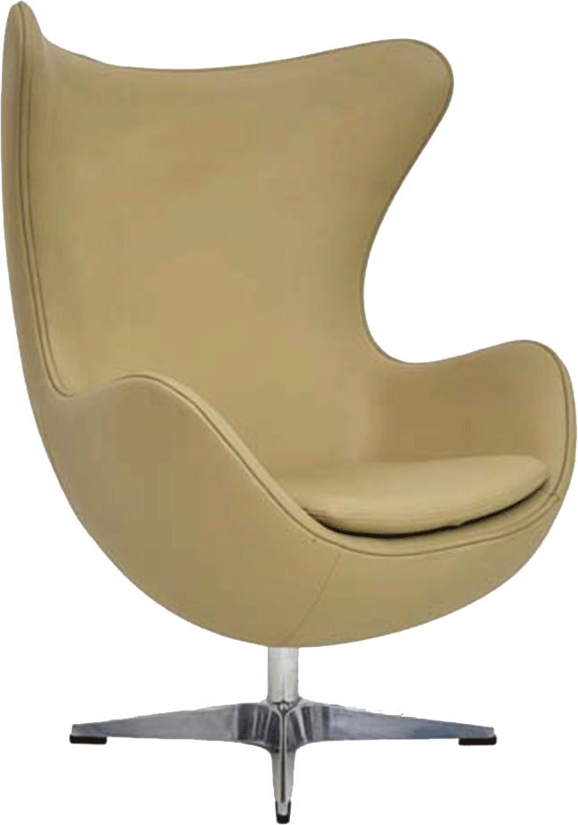 brown egg chair