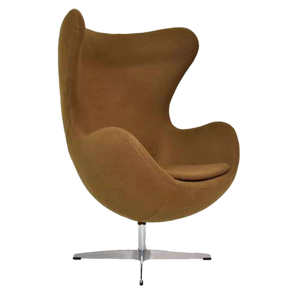 brown egg chair