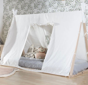 (PRE-ORDER) سرير خشبي لطفل قياس 140*70