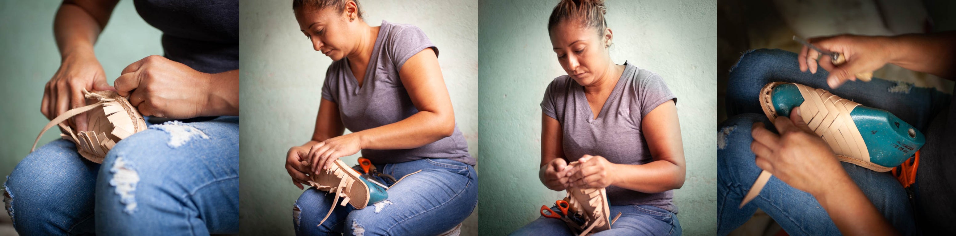 PALAPAS assembled by our skilled team of female artisans from Michoacan, Mexico