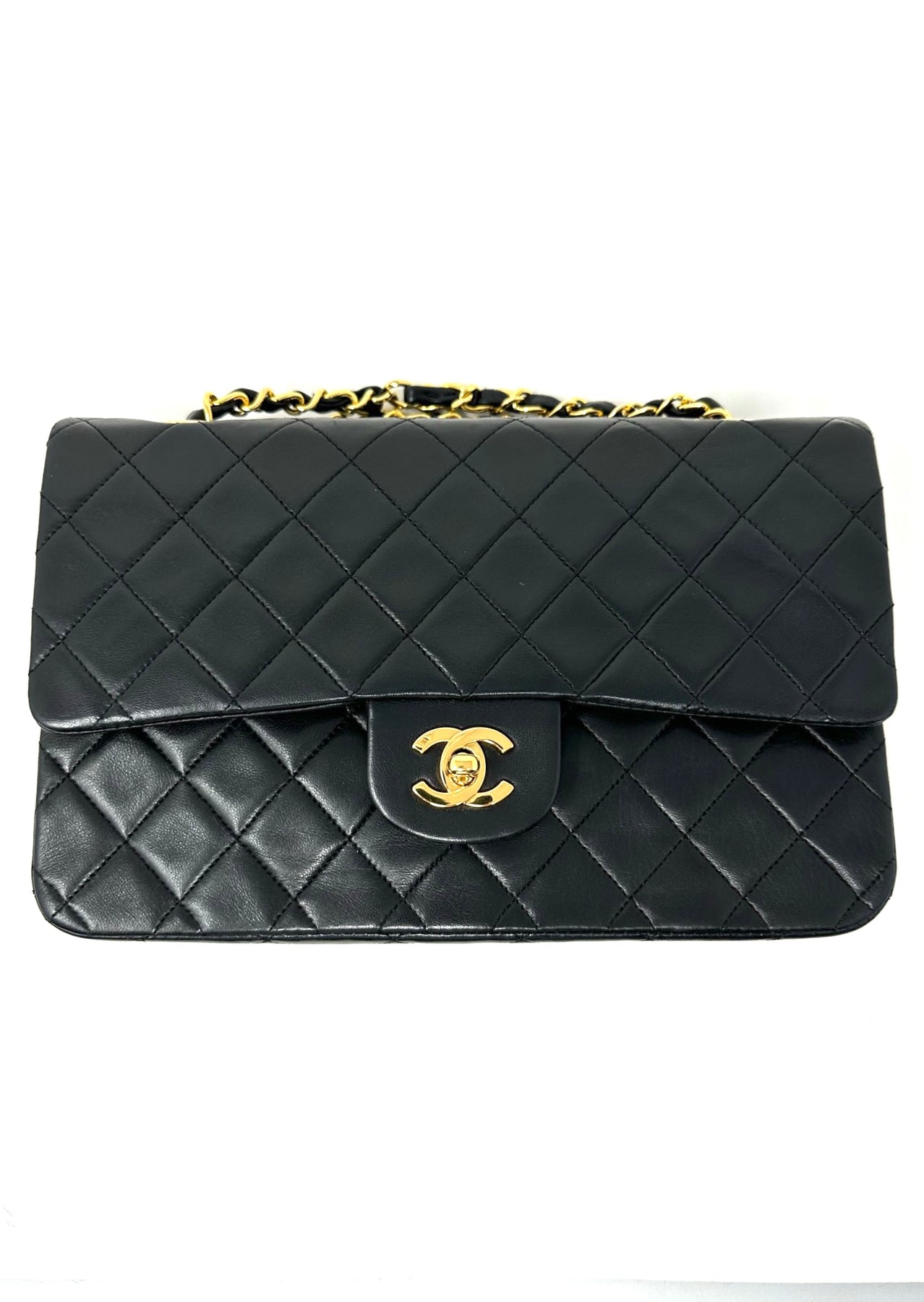 Handbags Chanel Chanel Jumbo Caviar 11 Large Chain Shoulder Bag Flap Black Quilt