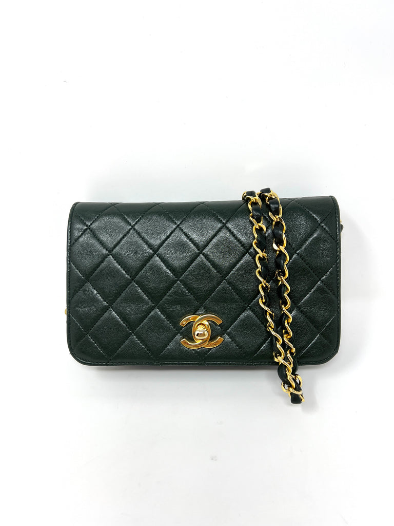Chanel Vintage Mini Full Flap with 24k Gold Plated Hardware  Bags from  David Mellor Family Jewellers UK