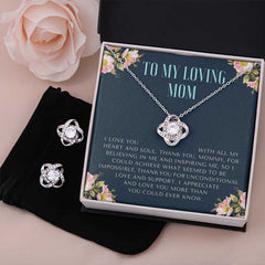 jewelry gift ideas - diamond + gold heart charms jewlery for mom on mother's day