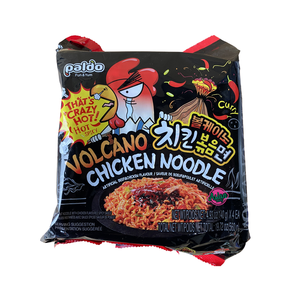 Paldo Volcano Spicy Chicken Noodle 560g Asian Pantry Asian Grocery