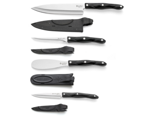 Cutco French Chef Homemaker + 8 Classic Knife Set with Oak Block