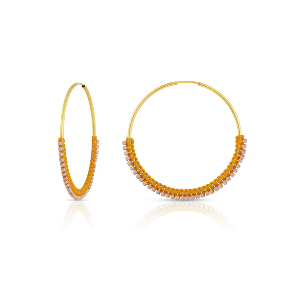 Tiny Endless Hoops- Small Gold Filled Hoop Earrings