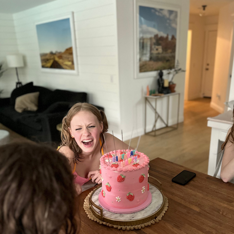 Birthday Cake with Lily