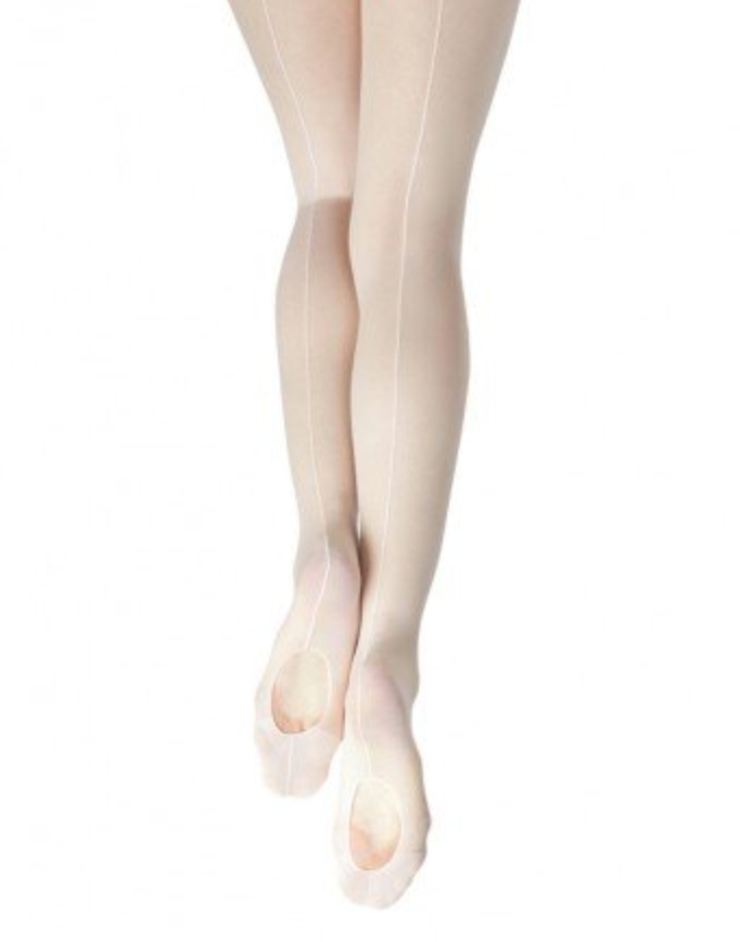 Prima Soft: Adult Convertible Tights w/ Back Seam (#100) Ballet Pink –  myDanceShoppe