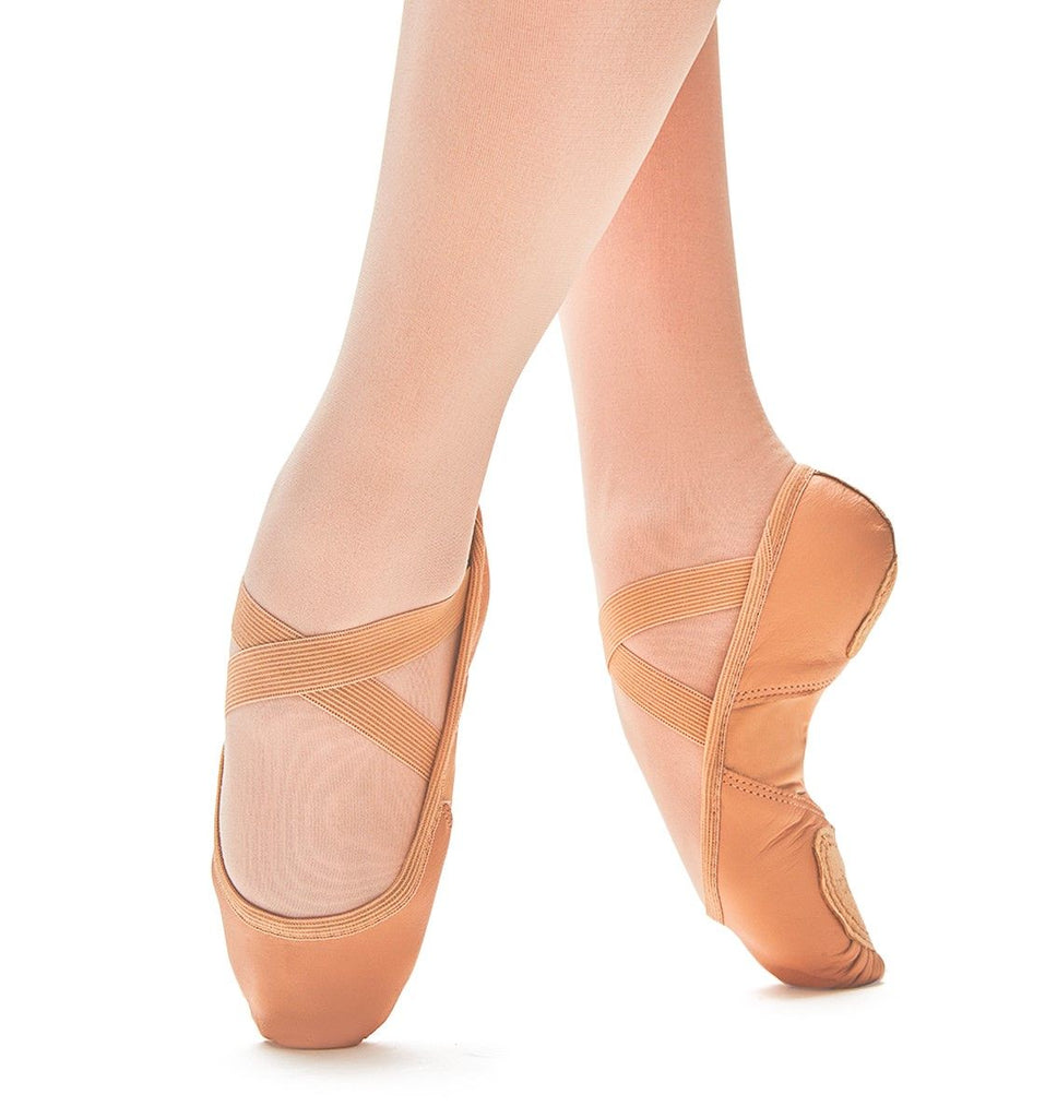 Eurotard Coupe Split Sole Leather Ballet Shoe - The Dance Shop of