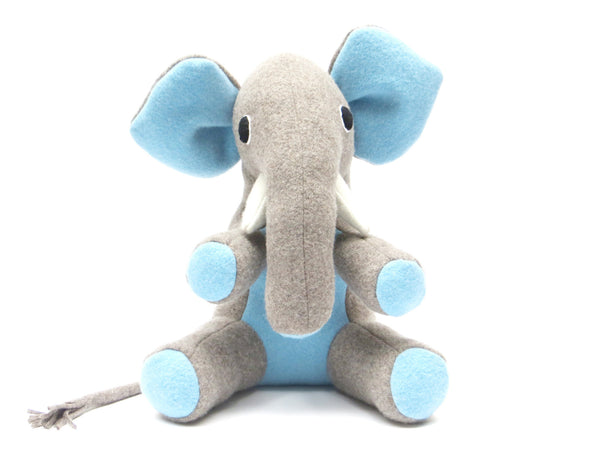 Large Handmade Soft Toy Elephant | Personalised Handmade Elephant Soft ...