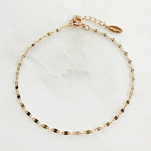Danity Gold Anklet - The Neutral Club Co.