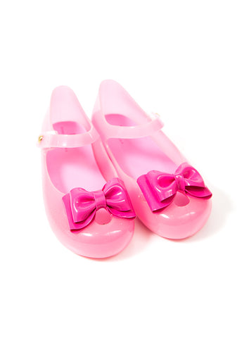Dior Valentina- Dreamer Mary Jane Jelly Shoes in Hot Pink. Brazilian jelly shoes made for babies, toddlers, and girls