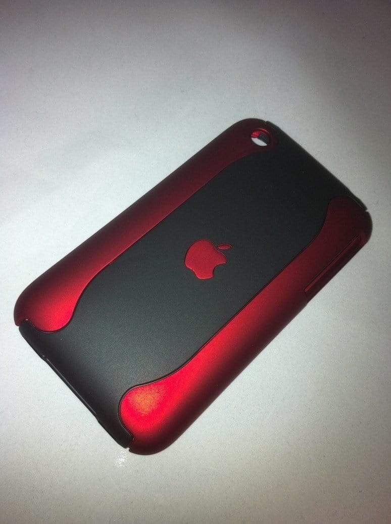Voorspellen Handschrift Blootstellen Cases for the iPhone 3G and iPhone 3Gs - Red/Black
