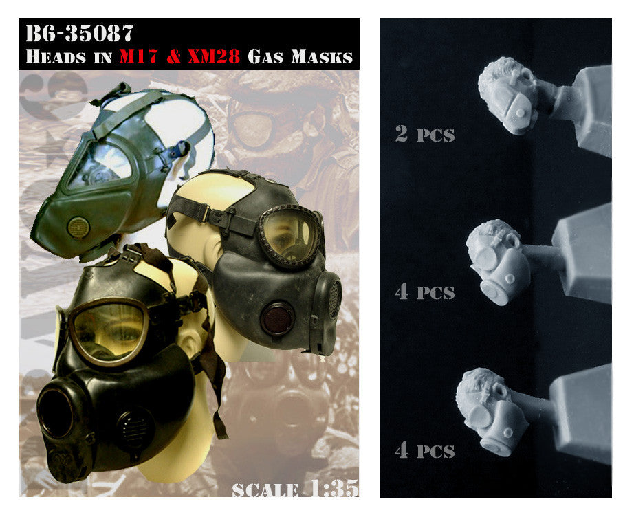 Masque à gaz XM50 (Noir) - Machinegun