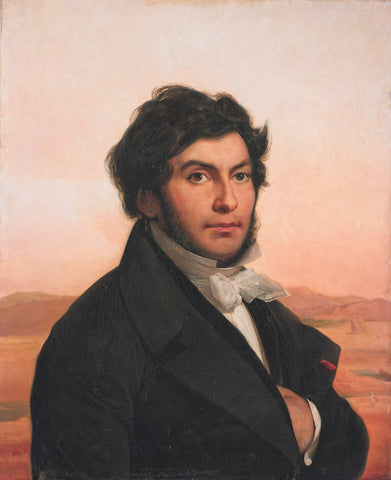 Portrait of Jean-François Champollion by Léon Cogniet (1831)