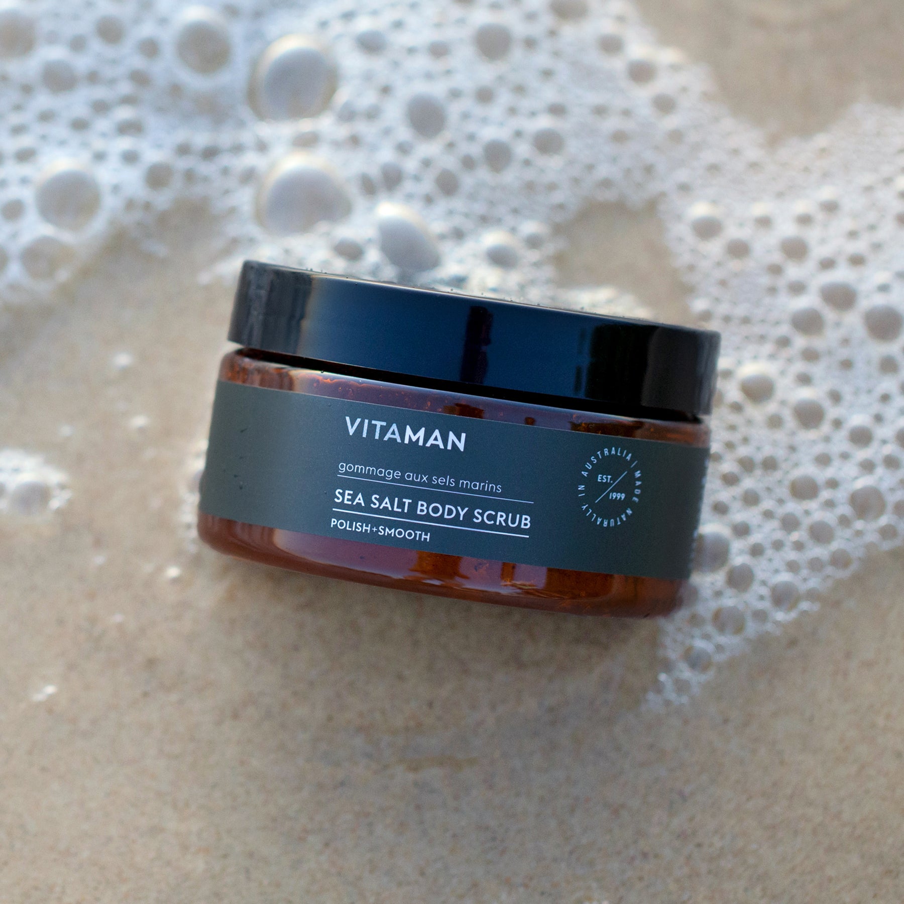 Sea Salt Body Scrub - VITAMAN USA product image