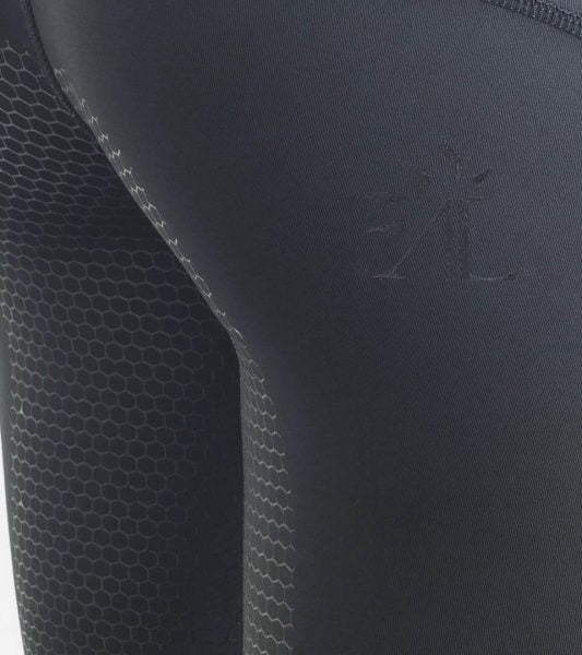 pantalon d'equitation Good Vibes gris zoom grips silicone Alexandra Ledermann Sportswear ALSportswear