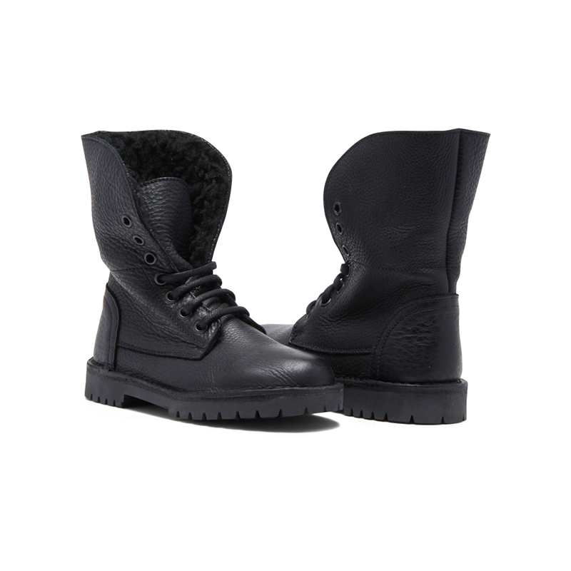 Bomber Boots in Black