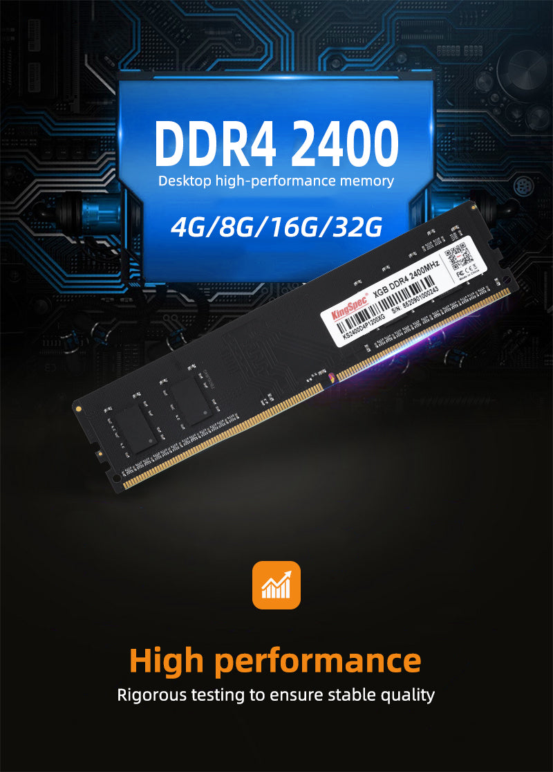 KingSpec Memory RAM 4gb 8gb 16gb, DDR4 2666MHz 3200MHz PC RAM