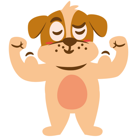 prevent dog muscle loss icon