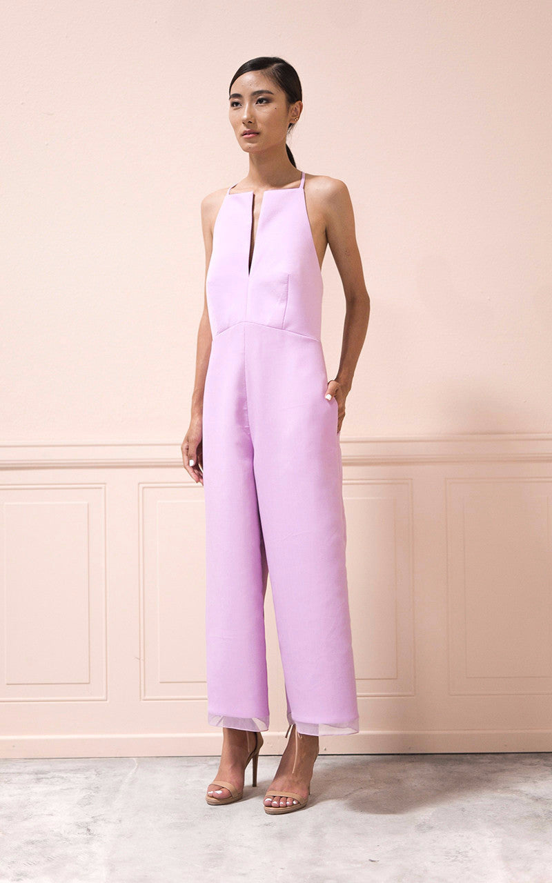 lilac jumpsuit