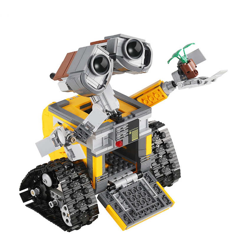 Wall E Inspired Robot By Blocksparadise Blocksparadise C