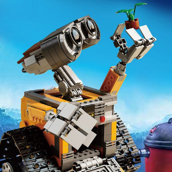 Wall E Blocks Kit Blocksparadise C