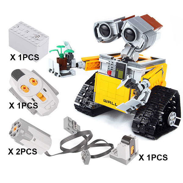 Wall E Inspired Robot By Blocksparadise Blocksparadise C