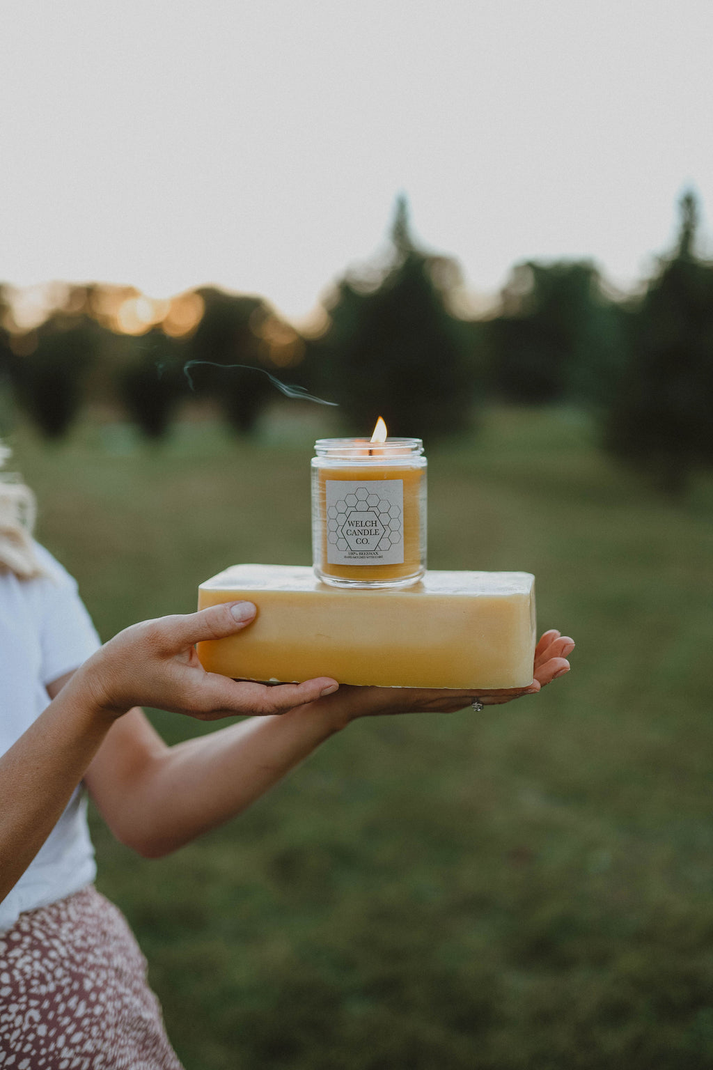 4 oz Beeswax Candle – Welch Candle Company