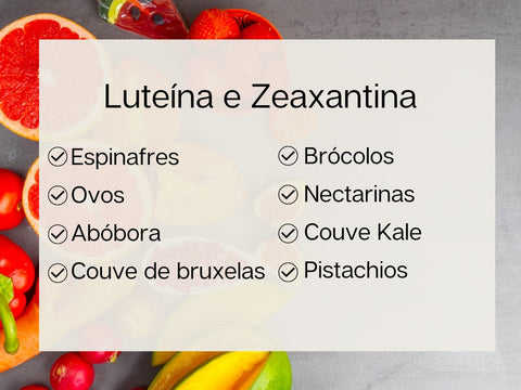 Luteína e Zeaxantina