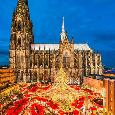 Mercado de Natal em Colónia, Alemanha