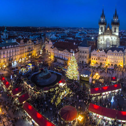 Mercado de Natal em Praga, República Checa