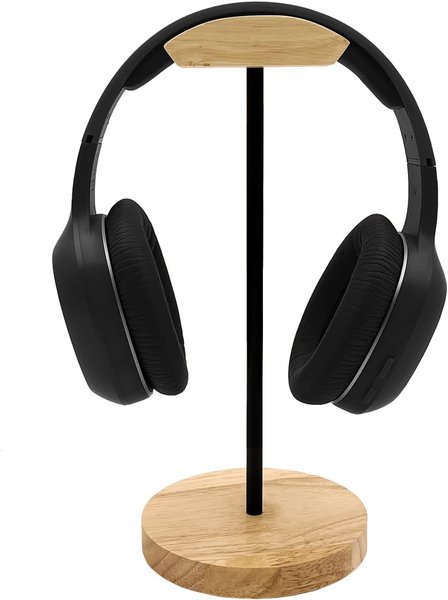 Image from Google search: Bliocefo Headphone Stand Nature Wood