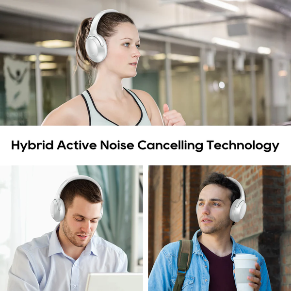 Hybrid Active Noise Cancelling Headphones