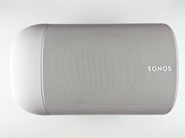 Sonos speaker image, white color.
