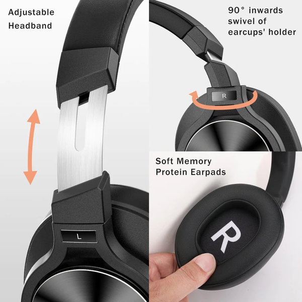 Image showing features of Srhythm ANC Headphones
