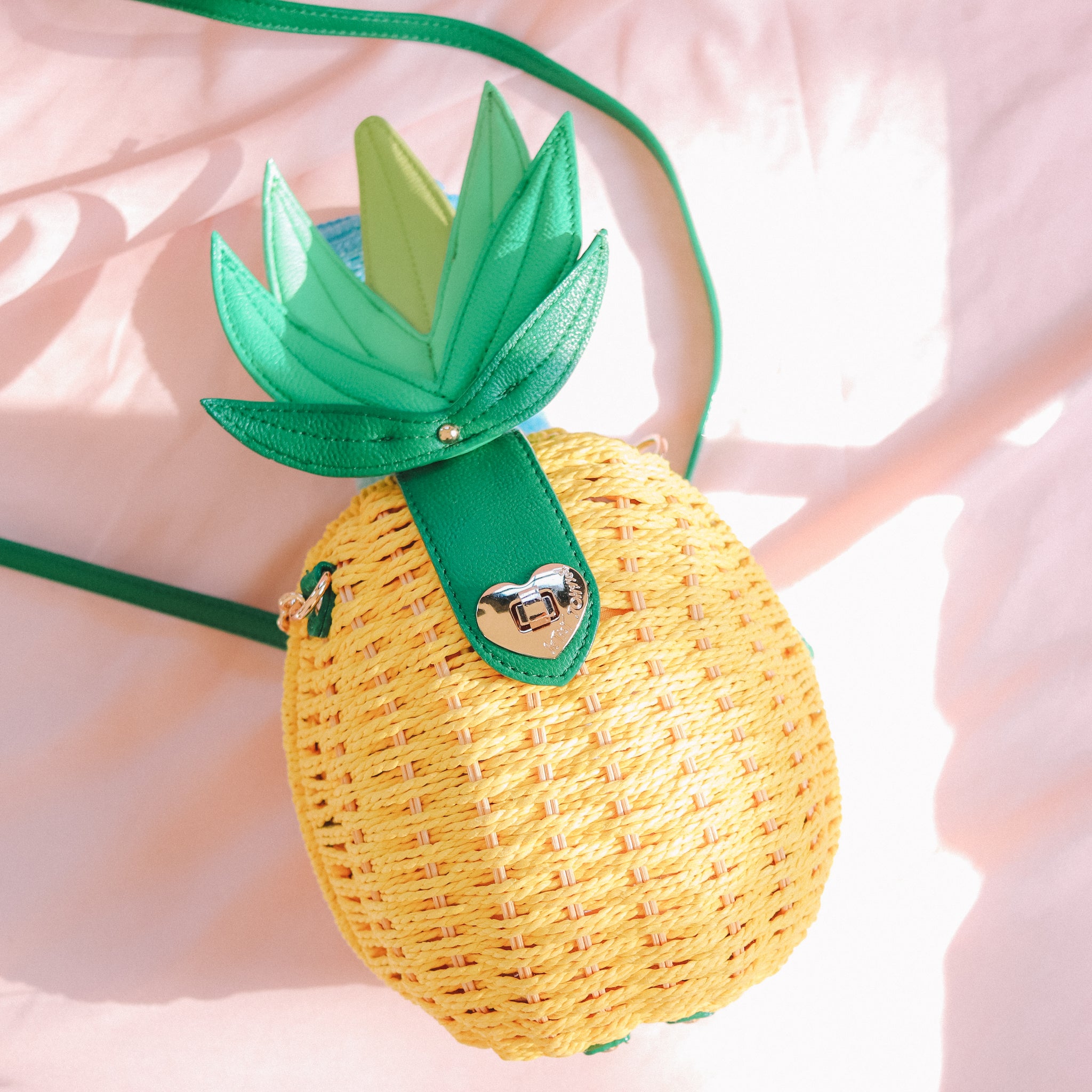 betsey johnson pineapple bag