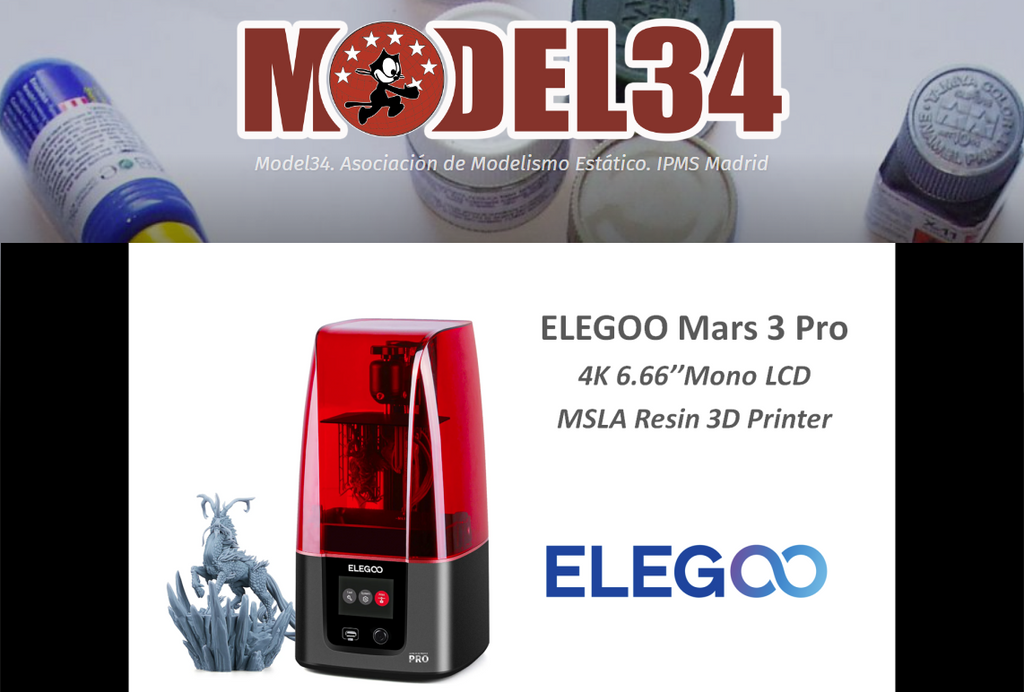ELEGOO Established Sponsorship with Model34 Association to offer Prize –
