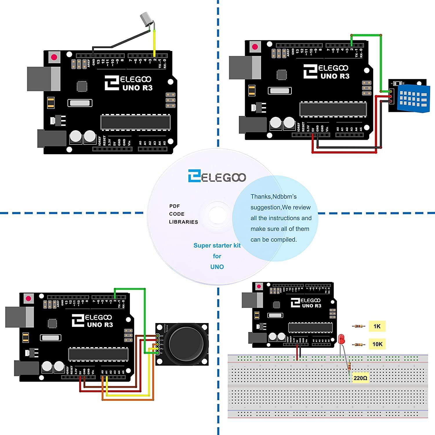 arduino elegoo uno r3 datasheet