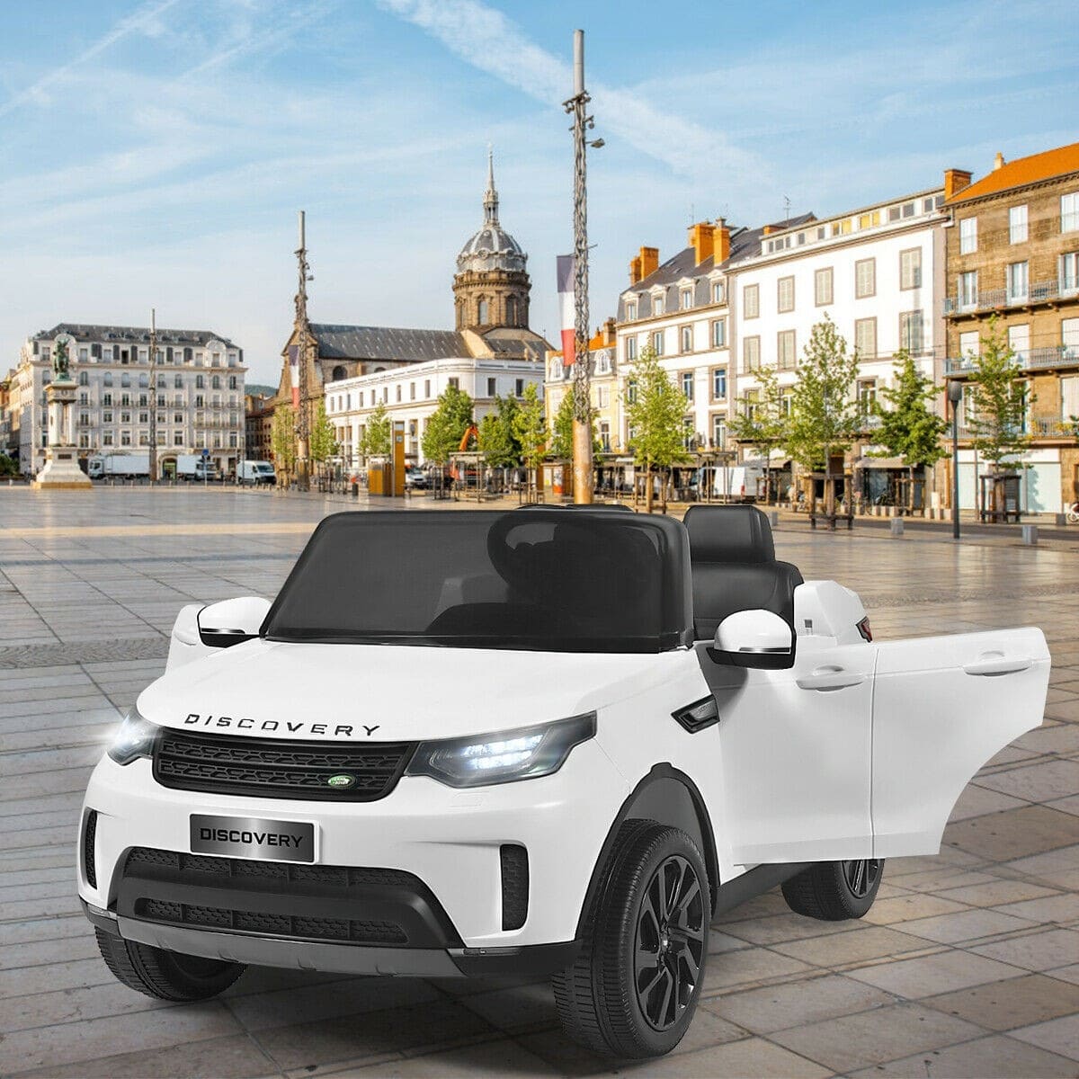 land rover discovery ride on car