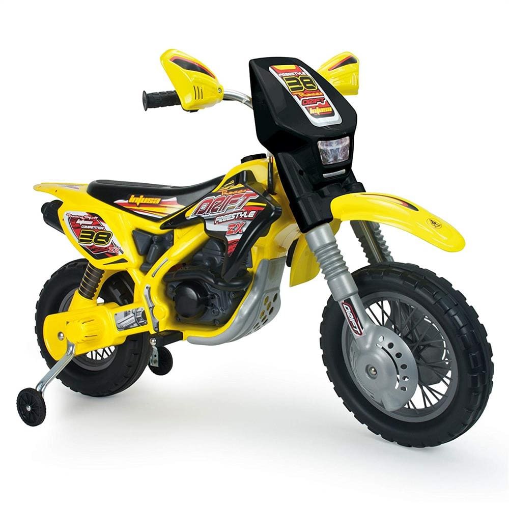 motocross bike with training wheels