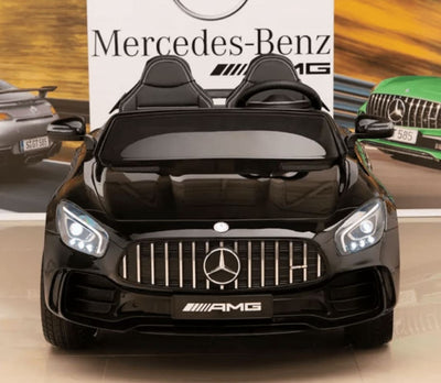 Upgraded 2-Seater Mercedes Benz AMG GT R Coupe 12V Kids Electric Ride-on Car