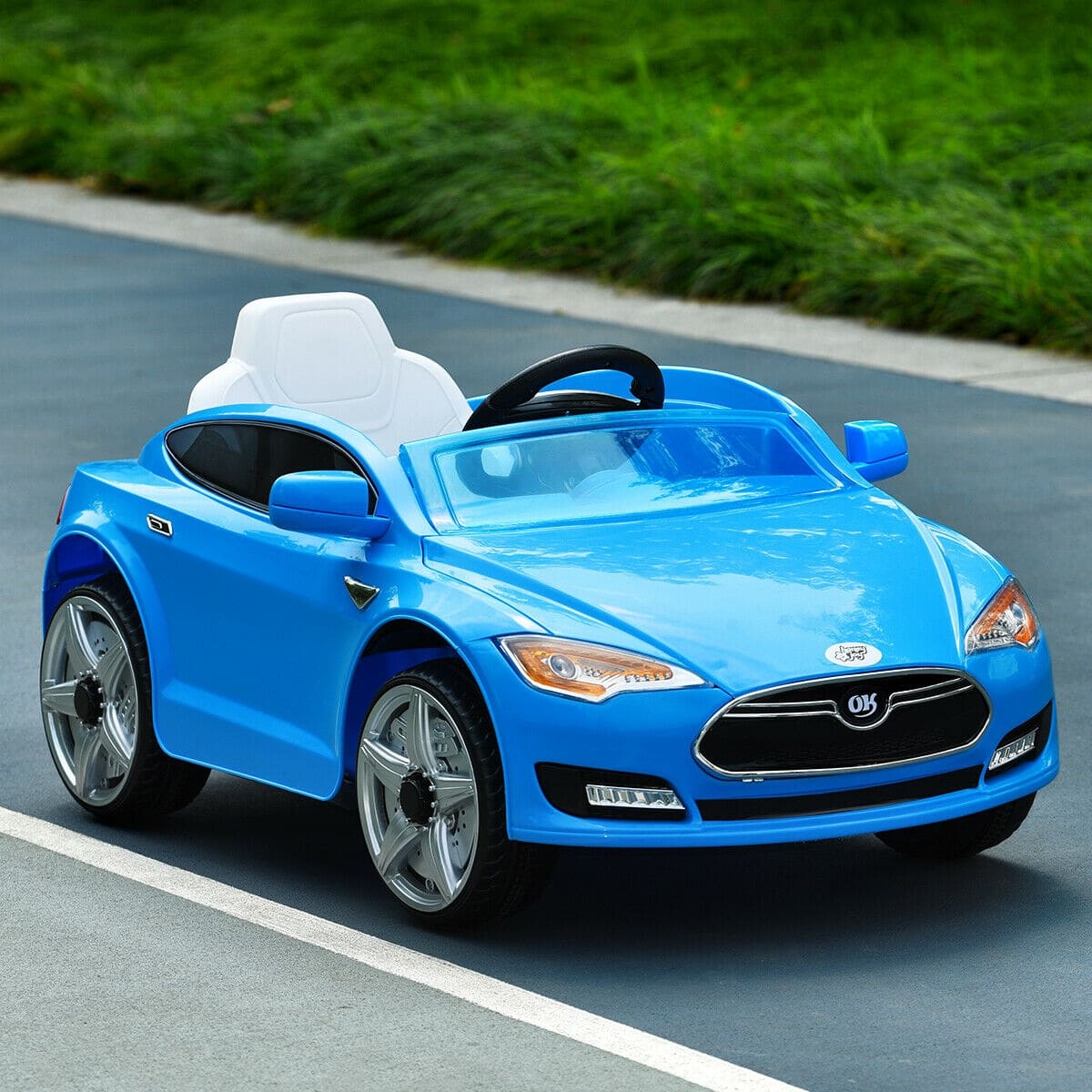 Tesla Inspired 6V Kids Electric Powered Ride On Car with Remote Contro