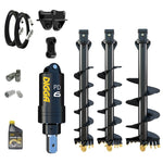 Digga PD6 75mm square auger drive combo package mini excavator up to 6.5T
