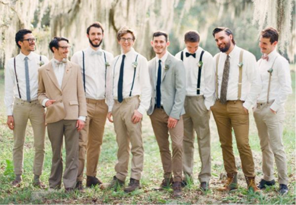 groomsmen suspender outfit